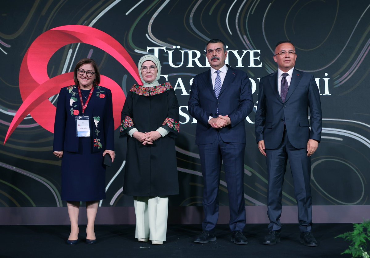 First Lady Erdoğan attends launch of “Türkiye Gastronomy High Schools Project” tccb.gov.tr/en/news/542/16…