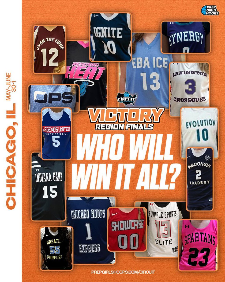 Prep Girls Hoops Circuit ๐ (@pghcircuit) on Twitter photo ๐ Who will win it all this weekend?
#PGHVictoryFinals
<a href="/opsbball/">OPS Basketball</a> <a href="/Indianagamehoop/">Indiana Game</a> <a href="/ShowcaseMediaCo/">Indiana Showcase Girls Basketball</a>
<a href="/GPAgirlsIL/">Greater PURPOSE Athletics Elite Girls (GPA)</a> <a href="/LEGENDS__UNITED/">Legends United</a> <a href="/LexCrossover/">๐๐๐ฑ๐ข๐ง๐ ๐ญ๐จ๐ง ๐๐ซ๐จ๐ฌ๐ฌ๐จ๐ฏ๐r @UANextGHoops</a>
Tag a prospect we need to have our eyes on! ๐ Who will win it all this weekend?
#PGHVictoryFinals
<a href="/opsbball/">OPS Basketball</a> <a href="/Indianagamehoop/">Indiana Game</a> <a href="/ShowcaseMediaCo/">Indiana Showcase Girls Basketball</a>
<a href="/GPAgirlsIL/">Greater PURPOSE Athletics Elite Girls (GPA)</a> <a href="/LEGENDS__UNITED/">Legends United</a> <a href="/LexCrossover/">๐๐๐ฑ๐ข๐ง๐ ๐ญ๐จ๐ง ๐๐ซ๐จ๐ฌ๐ฌ๐จ๐ฏ๐r @UANextGHoops</a>
Tag a prospect we need to have our eyes on!