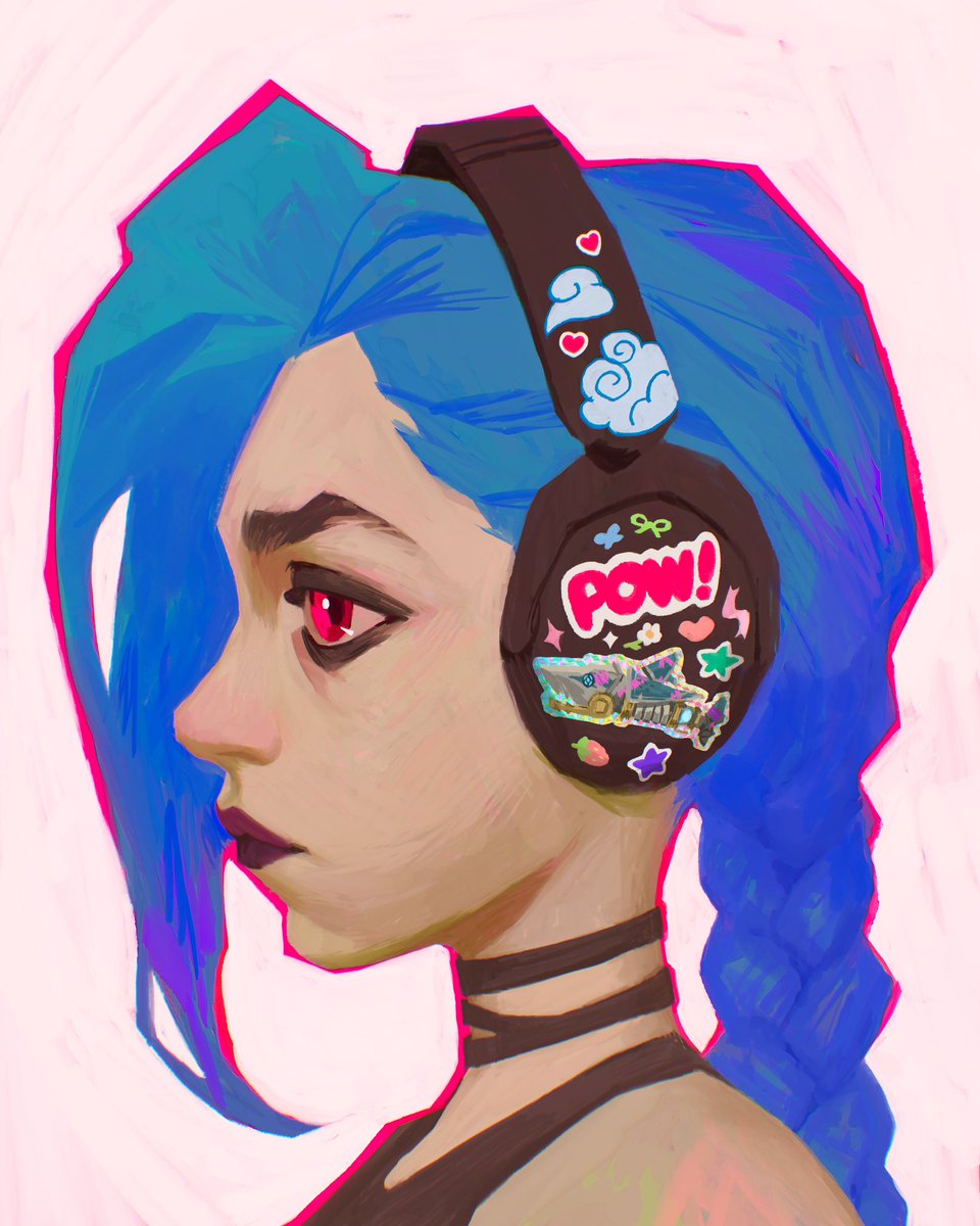 semoyed's tweet image. jinx listening to music!!!
#jinx #arcane #digitalart #leagueoflegends
