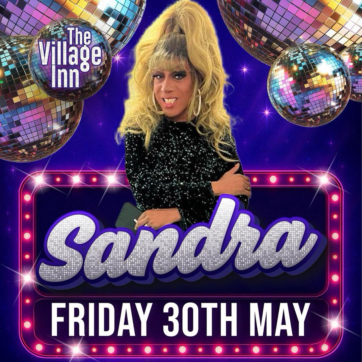 READY TO FREAK OUT FOR FRIDAY 🪩 👠 

Let’s pretend it’s Pride Friday and do it all again! 

💄It’s Freaky for Friday at the Village with SANDRA LIVE at Midnight! 

🔊 PLUS your fave pop bops in the Main Room and RnB and Bashment in the Underground! 

⏰Open from 7pm. Bar til 6am