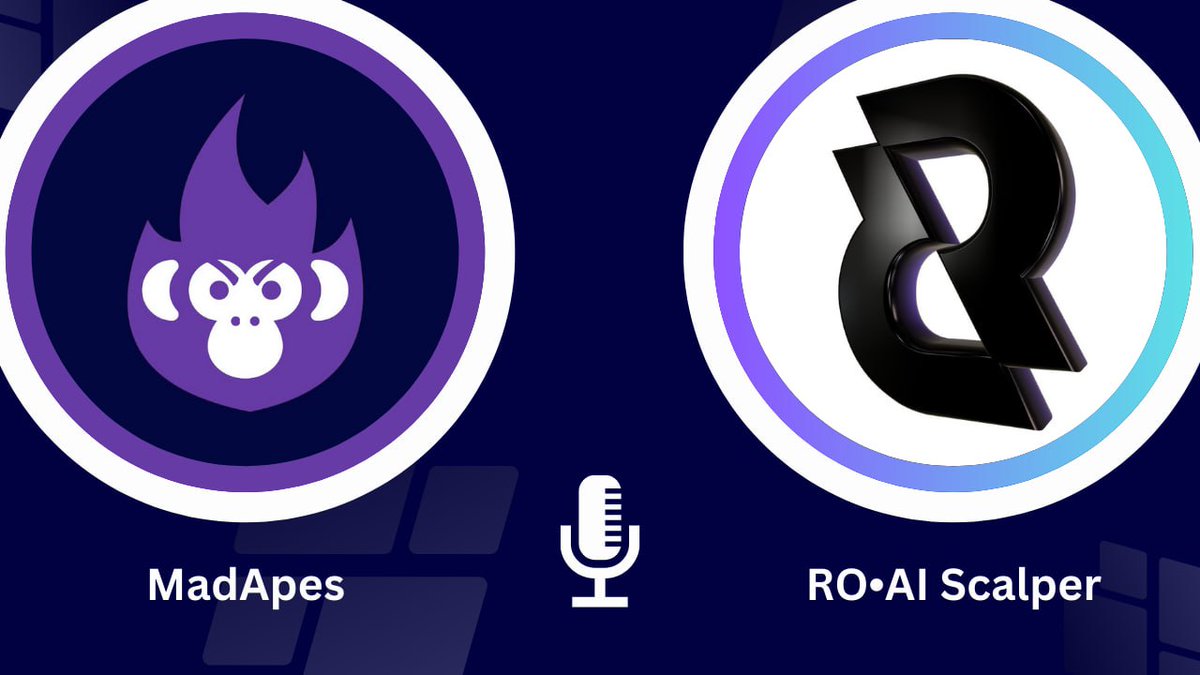 DutchAlphaCalls (@dutchalphacalls) on Twitter photo AMA (ETH 🔥) RO•AI Scalper
AMA coming soon with
<a href="/RoaiScalper/">RO·AI Scalper</a>
300k Token Community Giveaway 🎁
Where: @mad_apes
📅 When: Friday 30th of May 6 PM UTC
🔈 t.me/mad_apes AMA (ETH 🔥) RO•AI Scalper
AMA coming soon with
<a href="/RoaiScalper/">RO·AI Scalper</a>
300k Token Community Giveaway 🎁
Where: @mad_apes
📅 When: Friday 30th of May 6 PM UTC
🔈 t.me/mad_apes
