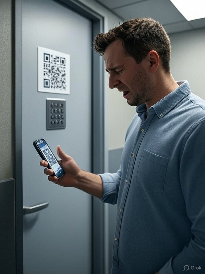 dctyne's tweet photo. In the future, when this MFA trend gets a bit out of hand, you end up having to authenticate to access the toilets: https://t.co/tpUNwGfZx0