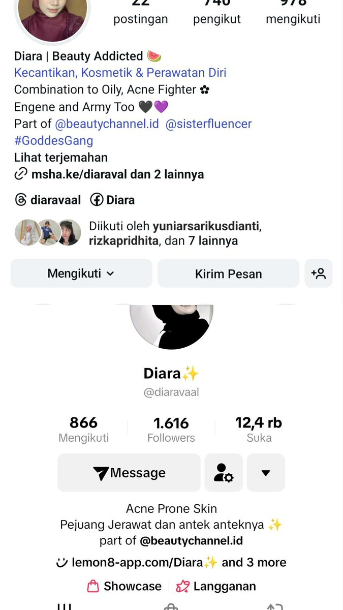 JulivelyEga's tweet photo. @Diaraval Done follow semua ka https://t.co/r7VyBrAZyY