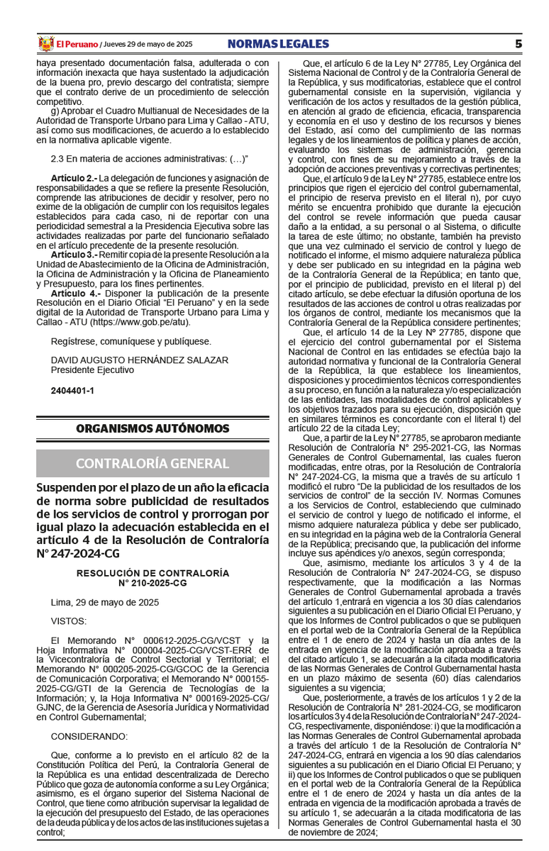 jsudaka's tweet photo. 🚨Esto es un gravísimo:
La Contraloría ha decidido SUSPENDER la publicación de los informes de control por UN AÑO. Nadie va a tener acceso a las auditorías que se hagan a las entidades públicas en un año electoral.

Dicen que tienen dificultades operativas para la publicación. https://t.co/RcZwPoDmoF