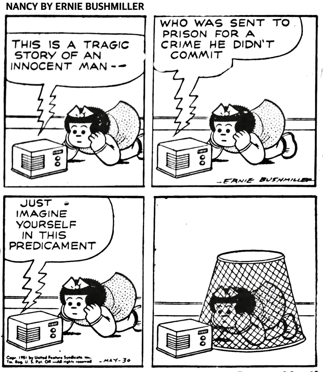 Nancy By Ernie Bushmiller 
May 30,1951