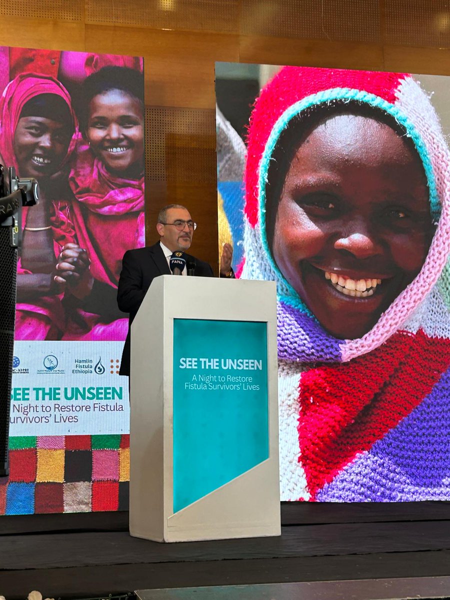 UN Ethiopia (@unethiopia) on Twitter photo #Happeningnow "See the Unseen"
"Fistula is not just a health issue—it's a matter of justice. We must strengthen health systems, invest in fistula programs, and break the silence. The time to act is now to end women's needless suffering."
<a href="/UNEthiopia/">UN Ethiopia</a> Head Dr. <a href="/RamizAlakbarov/">Dr. Ramiz Alakbarov</a> #Happeningnow "See the Unseen"
"Fistula is not just a health issue—it's a matter of justice. We must strengthen health systems, invest in fistula programs, and break the silence. The time to act is now to end women's needless suffering."
<a href="/UNEthiopia/">UN Ethiopia</a> Head Dr. <a href="/RamizAlakbarov/">Dr. Ramiz Alakbarov</a>
