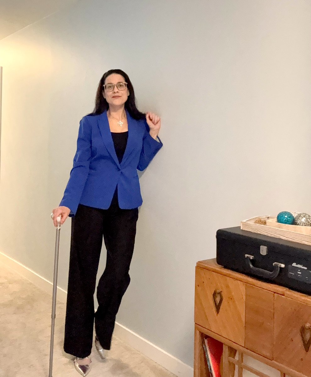 Just over here fighting multiple sclerosis one wobbly step at a time.⭐️ #WorldMSDay