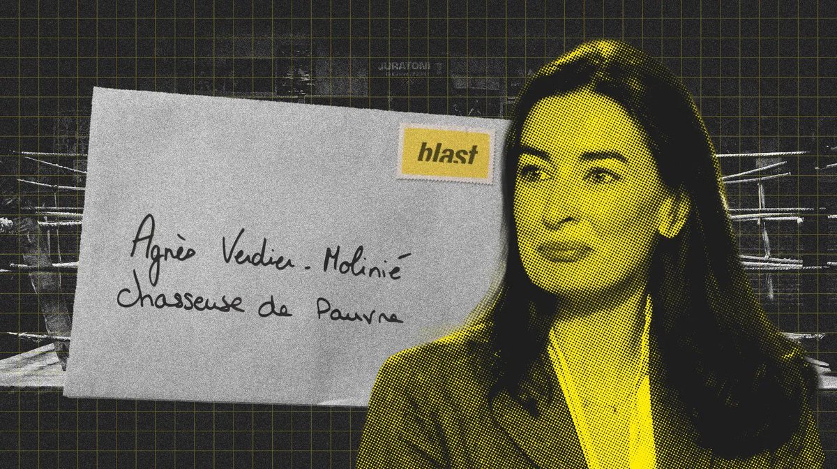 BLAST, Le souffle de l'info (@blast_france) on Twitter photo Chère Agnès Verdier-Molinié - Boxing Day #35
"Chère Agnès Verdier-Molinié, ce n’est pas parce que vous courez les plateaux que vous pouvez vous revendiquer d’une quelconque expertise, sinon en bavardage médiatique."
Par <a href="/BlasterJules/">Jules Blaster</a>.
➡️ blast-info.fr/articles/2025/… Chère Agnès Verdier-Molinié - Boxing Day #35
"Chère Agnès Verdier-Molinié, ce n’est pas parce que vous courez les plateaux que vous pouvez vous revendiquer d’une quelconque expertise, sinon en bavardage médiatique."
Par <a href="/BlasterJules/">Jules Blaster</a>.
➡️ blast-info.fr/articles/2025/…