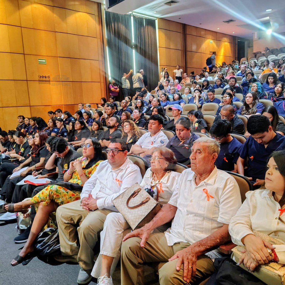 Por primera vez, Mérida conmemora el Día Mundial de la Esclerosis Múltiple con una jornada de conferencias y la iluminación del Palacio Municipal en color naranja, como parte de las acciones para visibilizar esta condición.