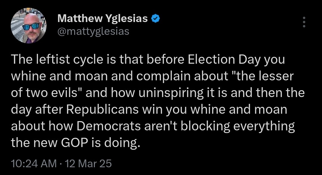 I know most of you despite the kvetching are correctly Blue No Matter Who. But as for the rest, it's disgusting how you're not loyal partisan hacks, like me. Were's your servility? Where's your shamelessness?