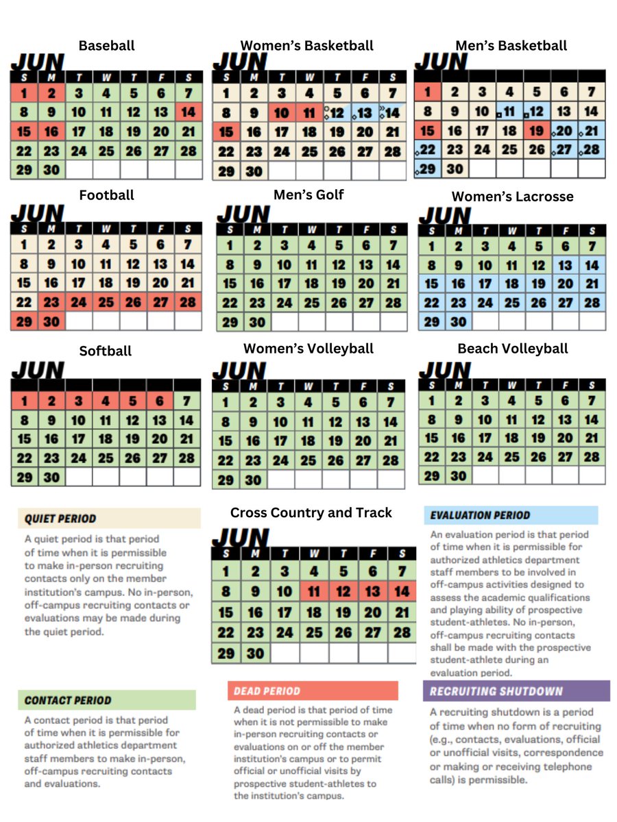 June recruiting calendars 

#HornsUp🤘