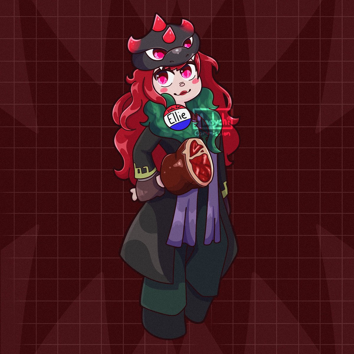 Madychi (VGen Open) (@madychi_starr) on Twitter photo ✨💜 A #VGenComm of our favorite chaotic dino, <a href="/ChaosEllieVT/">ChaosEllieVT</a> ! Commission for <a href="/EmplehVT/">Empleh The Jolly ☃️🤠 / Southern Snowman Vtuber</a> 💜✨ ✨💜 A #VGenComm of our favorite chaotic dino, <a href="/ChaosEllieVT/">ChaosEllieVT</a> ! Commission for <a href="/EmplehVT/">Empleh The Jolly ☃️🤠 / Southern Snowman Vtuber</a> 💜✨