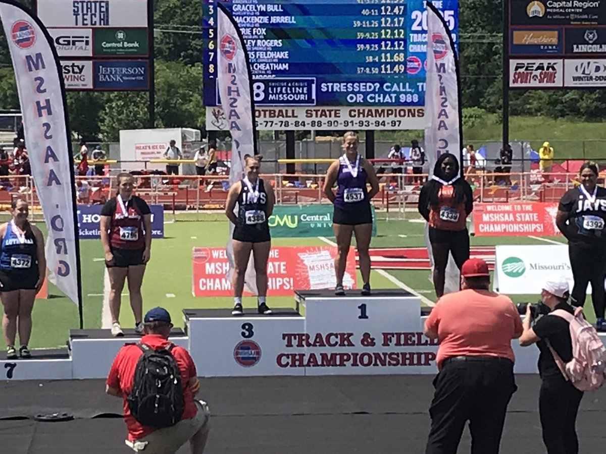 Pacific High School Cross Country and Track (@phs_xctf) on Twitter photo McKenna Lay is the class 4 SHOT PUT STATE CHAMPION!! Her throw was 13.40 meters, a school record, and the best throw in the state so far this season! <a href="/PHS_Athletics/">Pacific Indians</a> McKenna Lay is the class 4 SHOT PUT STATE CHAMPION!! Her throw was 13.40 meters, a school record, and the best throw in the state so far this season! <a href="/PHS_Athletics/">Pacific Indians</a>