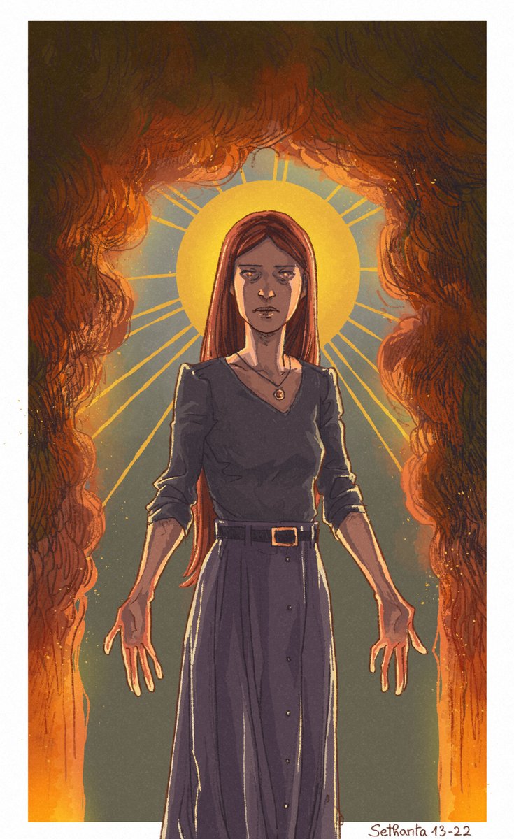 sethanta1322's tweet image. - I’m now convinced this is the same Agnes who grew up in Hill Top Road, though exactly what she is, or why she seemed to retain her youth remains a mystery.
🔥
#themagnusarchives #themagnusarchivesfanart #TMAburningdesire #AgnesMontague #TMAAgnesMontague