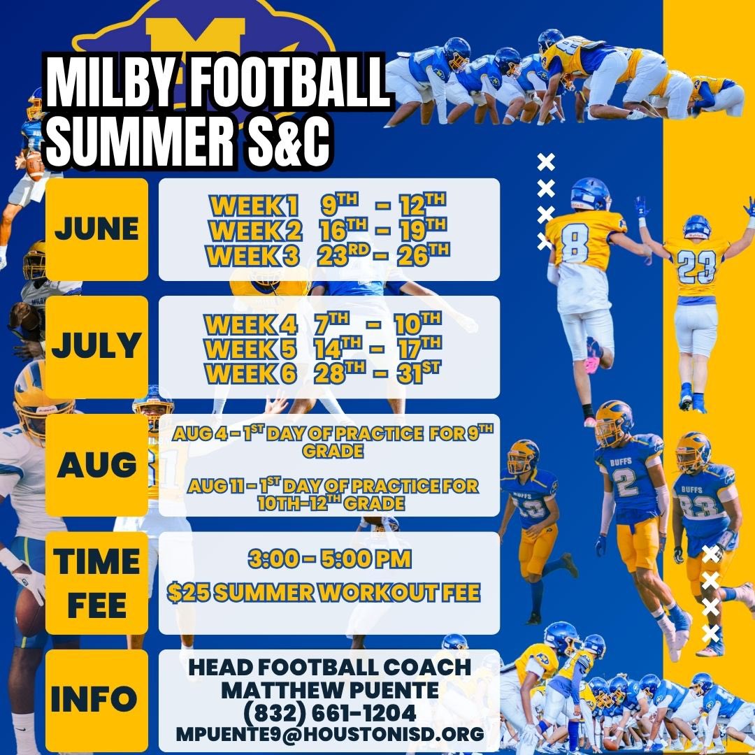 Milby Football (@milbyfootball) on Twitter photo It’s gonna be 🔥🔥🔥 It’s gonna be 🔥🔥🔥