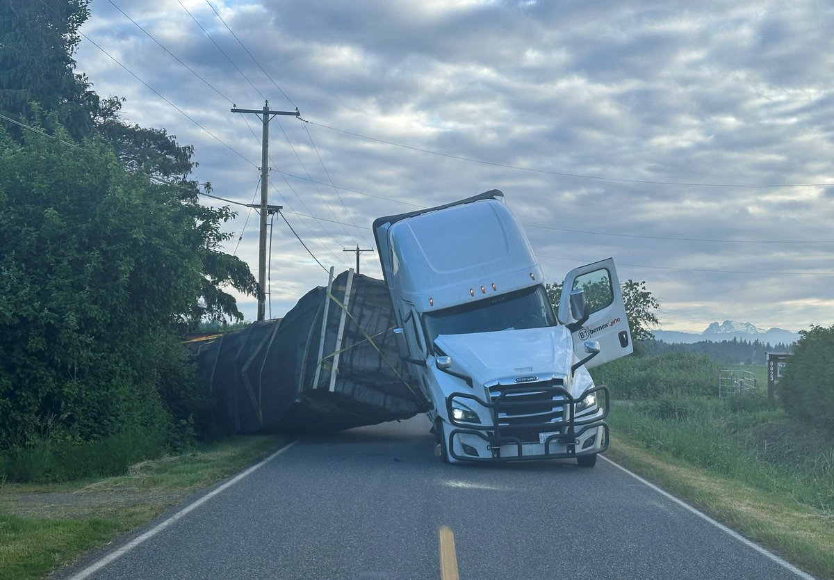 There are a lot of very angry bees on the loose west of Lynden. 250 millionish, to be more precise.

Weidkamp Rd is closed between Loomis Trail and W Badger Rds. Avoid the area!!

Photo via <a href="/whatcomsheriff/">Whatcom County Sheriff's Office</a>