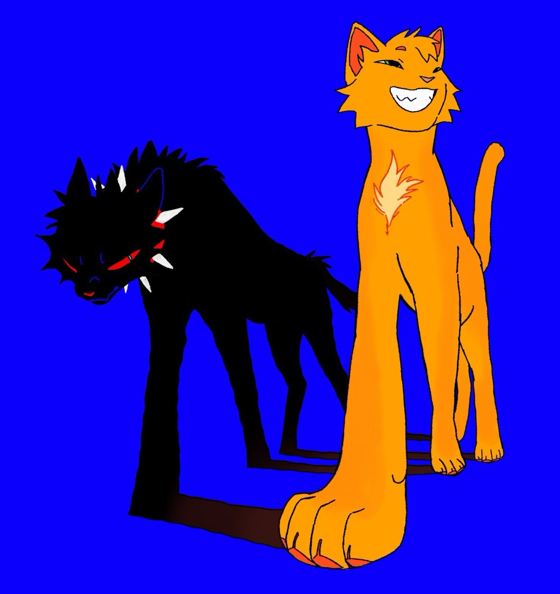 honkachu's tweet image. brother of mine burning so bright, i walk in your shadow in your daylight