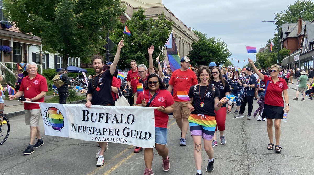 BuffaloGuild's tweet image. See everyone Sunday at the Buffalo Pride Parade!