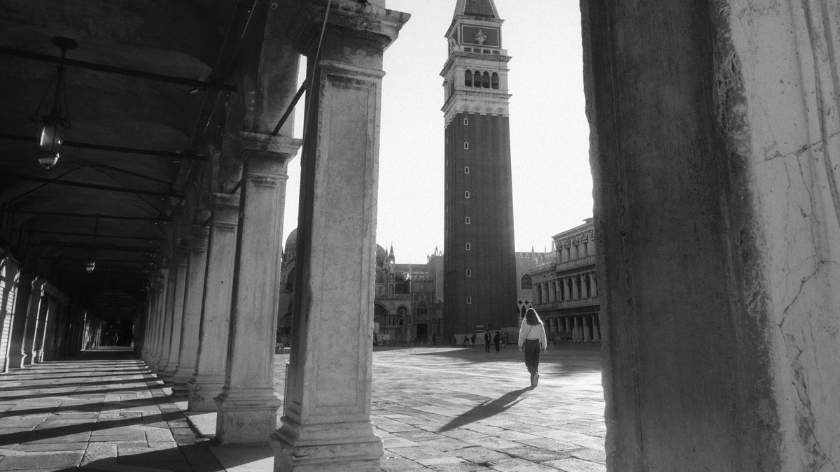 Venice in black and white
