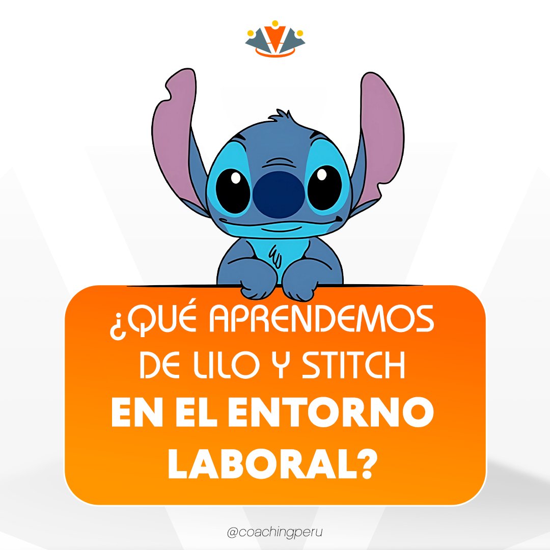 coachingperu_'s tweet photo. 🔵 𝐎𝐇𝐀𝐍𝐀 𝐒𝐈𝐆𝐍𝐈𝐅𝐈𝐂𝐀 𝐅𝐀𝐌𝐈𝐋𝐈𝐀… y en el trabajo, también. En 𝐋𝐢𝐥𝐨 &amp; 𝐒𝐭𝐢𝐭𝐜𝐡, aprendimos que la familia no es solo de sangre, sino de quienes eligen quedarse, acompañar y sostener.

#LiloYStitch #CulturaLaboral #Pertenencia #EquiposConPropósito https://t.co/tFNJwAPqDq