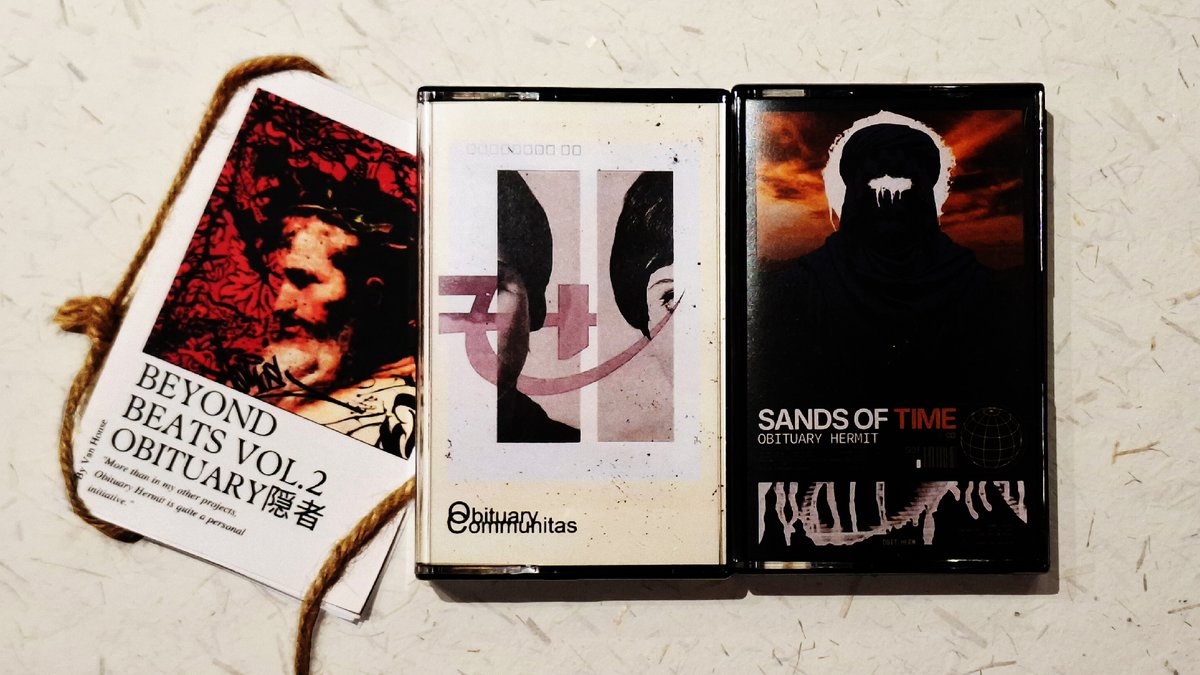 it's 𝕺𝖇𝖎𝖙𝖚𝖆𝖗𝖞 𝕳𝖊𝖗𝖒𝖎𝖙 time!

Communitas + Sands of time + Booklet are up.

Bundles too at a discounted price 

dreamshoretapes.bandcamp.com