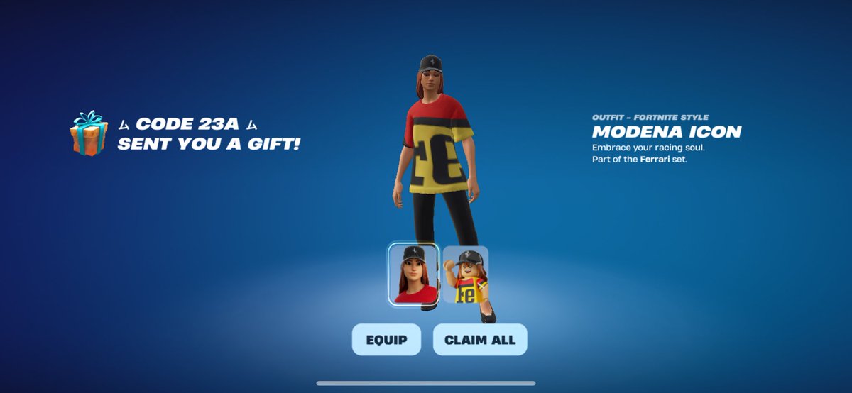 Thank you for my bro <a href="/Code_23A/">ム Ηakai ム 🇫🇷</a> for getting this amazing gift for me! 😍 #hknlegit use code 23A in item shop!