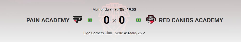 paiN Sérgio 'Rato Feliz' Lima (@ratofelizfps) on Twitter photo Alouuu torcedores da <a href="/paiNGamingBR/">paiN Gaming</a>
Passando p avisar que 19h tem semifinal da Série A da <a href="/GamersClubCS/">Gamers Club Counter-Strike</a>
Vamos jogar contra a equipe da <a href="/REDCanids/">RED Canids Kalunga</a> Academy e conto com a torcida de vocês
Bora colar na mais underground p torcer p nossa paiNzinha
Vamooo 🤙🐭🤙 Alouuu torcedores da <a href="/paiNGamingBR/">paiN Gaming</a>
Passando p avisar que 19h tem semifinal da Série A da <a href="/GamersClubCS/">Gamers Club Counter-Strike</a>
Vamos jogar contra a equipe da <a href="/REDCanids/">RED Canids Kalunga</a> Academy e conto com a torcida de vocês
Bora colar na mais underground p torcer p nossa paiNzinha
Vamooo 🤙🐭🤙