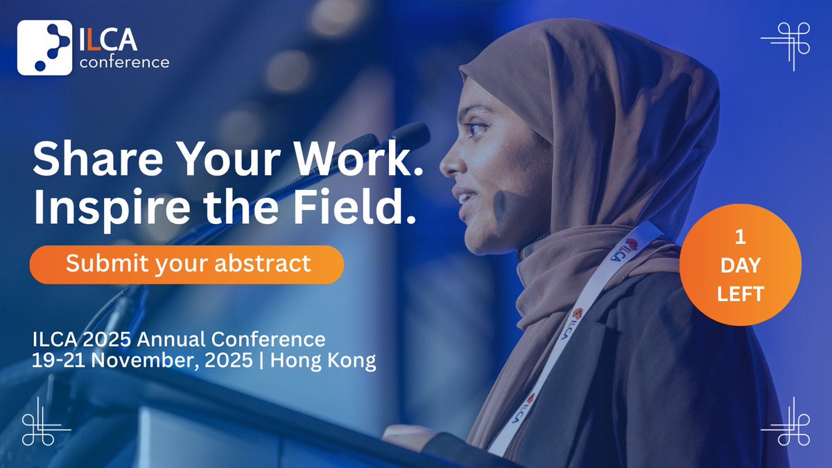 ILCA (@ilcanews) on Twitter photo ⏰Last chance! Just 1 day left to submit your abstract for #ILCA25.
Showcase your work in #livercancer care & research, and join us in Hong Kong, 19–21 Nov.
➡️ Submit by 1 June: eu.eventscloud.com/eSites/2002866…
<a href="/HepatomaRes/">Hepatoma Research</a> <a href="/j_livercancer/">Journal of Liver Cancer</a> <a href="/LiverCancerConn/">Liver Cancer Connect</a> <a href="/ASCO/">ASCO</a> <a href="/JCO_ASCO/">Journal of Clinical Oncology</a> <a href="/_ILTS_/">ILTS</a> ⏰Last chance! Just 1 day left to submit your abstract for #ILCA25.
Showcase your work in #livercancer care & research, and join us in Hong Kong, 19–21 Nov.
➡️ Submit by 1 June: eu.eventscloud.com/eSites/2002866…
<a href="/HepatomaRes/">Hepatoma Research</a> <a href="/j_livercancer/">Journal of Liver Cancer</a> <a href="/LiverCancerConn/">Liver Cancer Connect</a> <a href="/ASCO/">ASCO</a> <a href="/JCO_ASCO/">Journal of Clinical Oncology</a> <a href="/_ILTS_/">ILTS</a>
