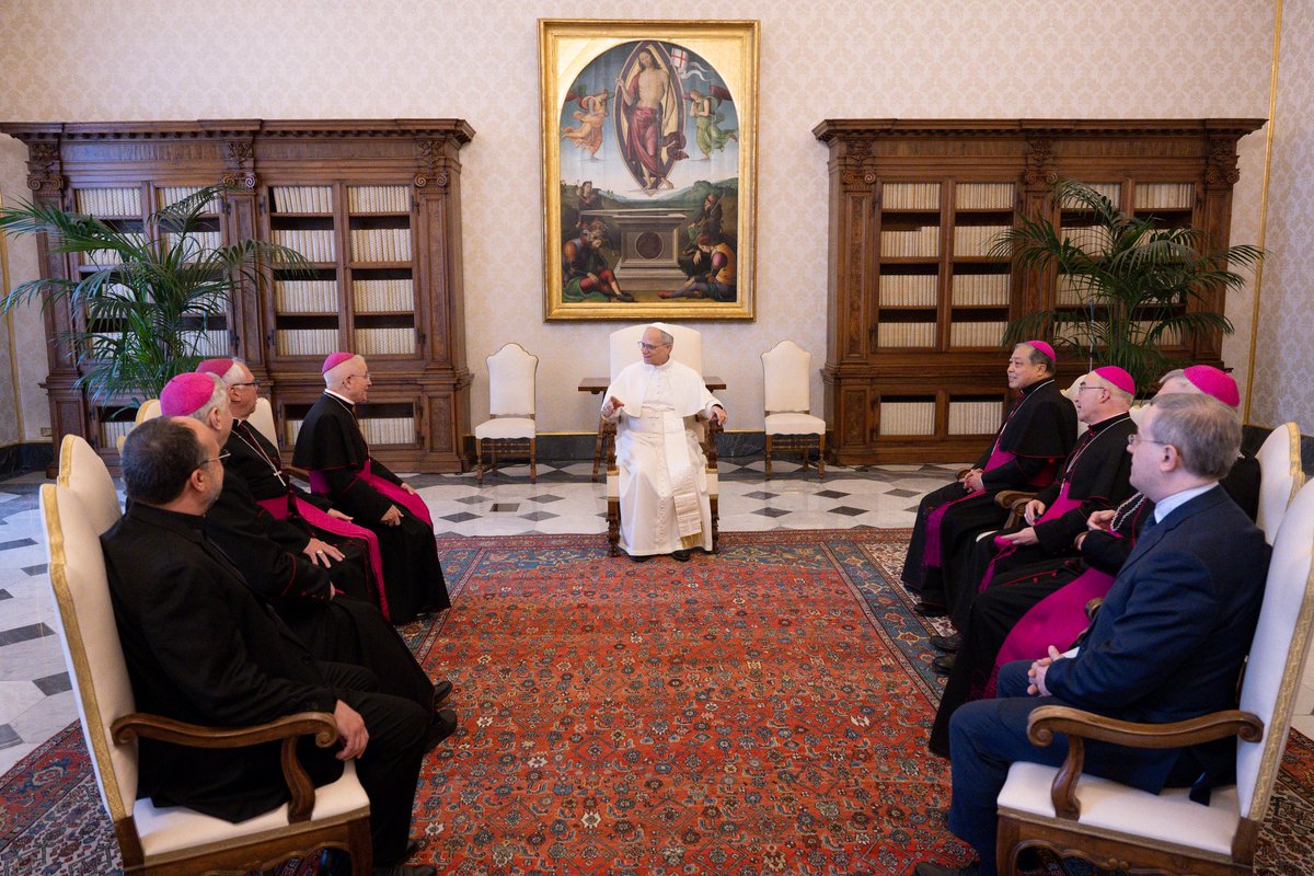 Manuel Barrios (@mbarriosprieto) on Twitter photo A gift, a blessing and an inspiration for our work at <a href="/ComeceEu/">The Catholic Church in the EU</a>
#PopeLeoXIV A gift, a blessing and an inspiration for our work at <a href="/ComeceEu/">The Catholic Church in the EU</a>
#PopeLeoXIV