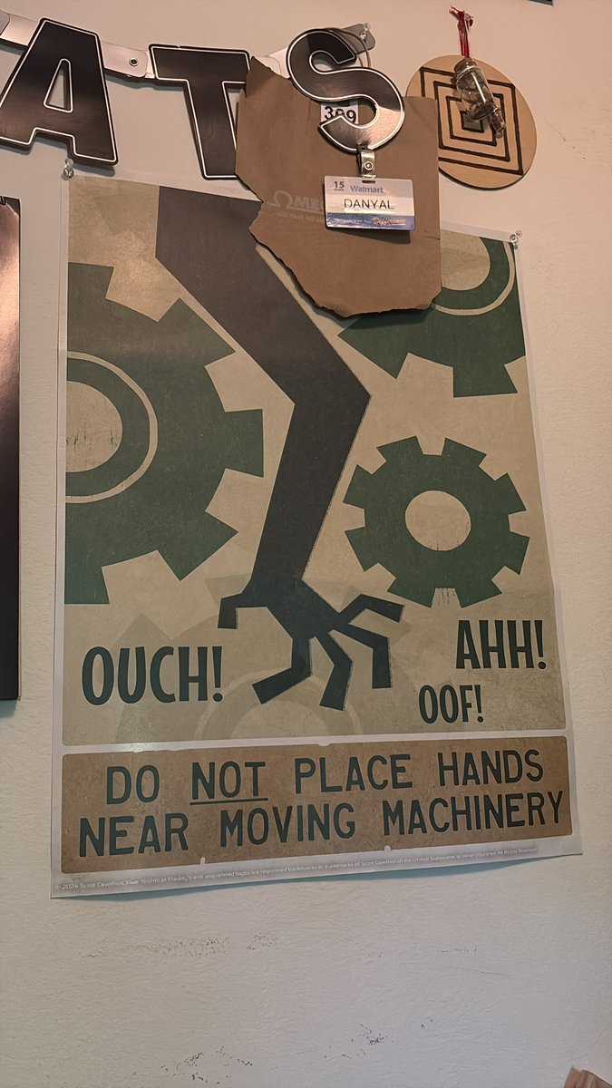 happy mimic teaser day release here’s the poster I got to take home from PAX West from the <a href="/SteelWoolStudio/">Steel Wool Studios</a> booth :) watch your hands!! #SecretOfTheMimic #fivenightsatfreddys  #SOTM