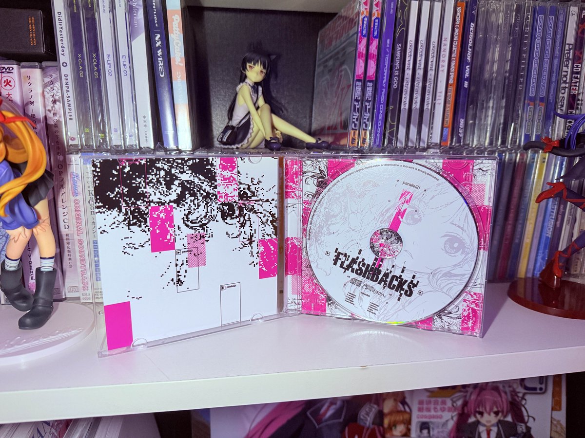 ✧･ﾟ: *✧･ﾟ:* 𝙉𝙀𝙒 𝙍𝙀𝙇𝙀𝘼𝙎𝙀 *:･ﾟ✧*:･ﾟ✧
【 parallel21 - flashbacks 】

After 3 years of quiet progress, parallel21 finally presents her debut album —
❝ flashbacks ❞ ~ a soft dive into memory, emotion, and dream logic.

Out now via SVPACYBERIA as a limited