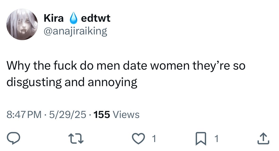 I said it before but these people are almost always woman hating incels pretending to be people with eds to try to more effectively trigger women, If you notice a pattern between these accounts, they almost exclusively target clearly skinny people, so hey take that as validation.