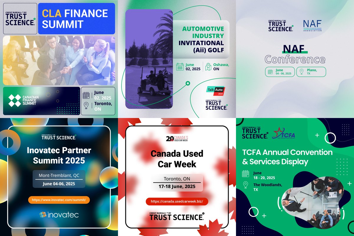 June is packed with opportunities to connect with Trust Science! We're thrilled to be participating in a variety of key events across North America.

Going to be at one of these events? We'd love to connect! Let us know you'll be there: trustscience.com/contact