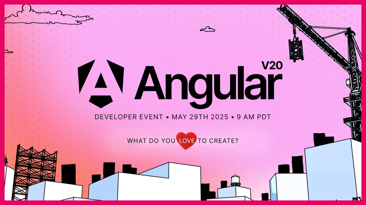 Mohamed_LamineF's tweet image. @angular 2️⃣0️⃣ is here!
Did you catch the v20 launch? It’s packed with solid updates!
- effect, linkSignal, route-level render mode and Incremental hydration = stable
- Bye Zone.js (Zoneless in dev preview)
- Vitest support coming
- Rules for AI-assisted coding
#Angular20