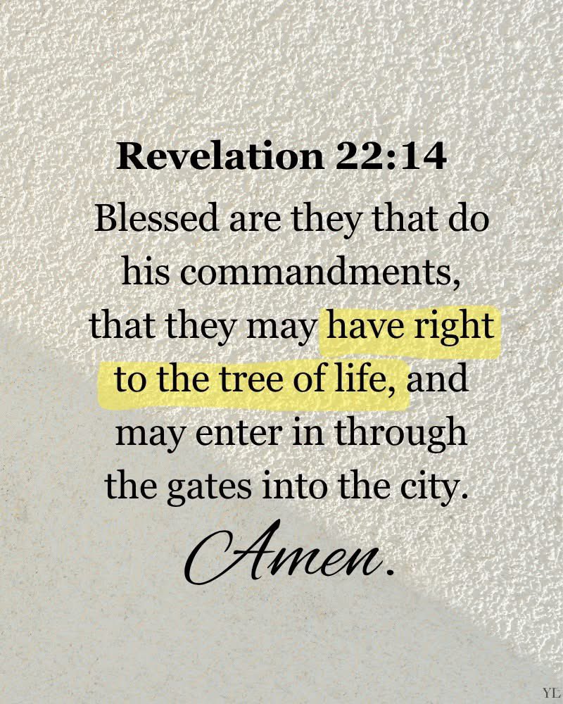 Revelation 22:14