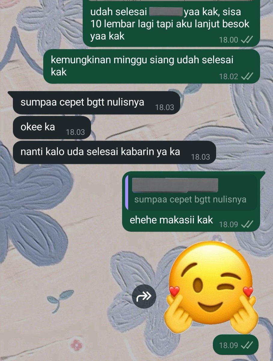 noegasya's tweet photo. seneng bgt dapet testi beginiih 💓
yg maw joki tulis bisa wa yaa, dijamin sat set sat set https://t.co/vLXJGqcIka