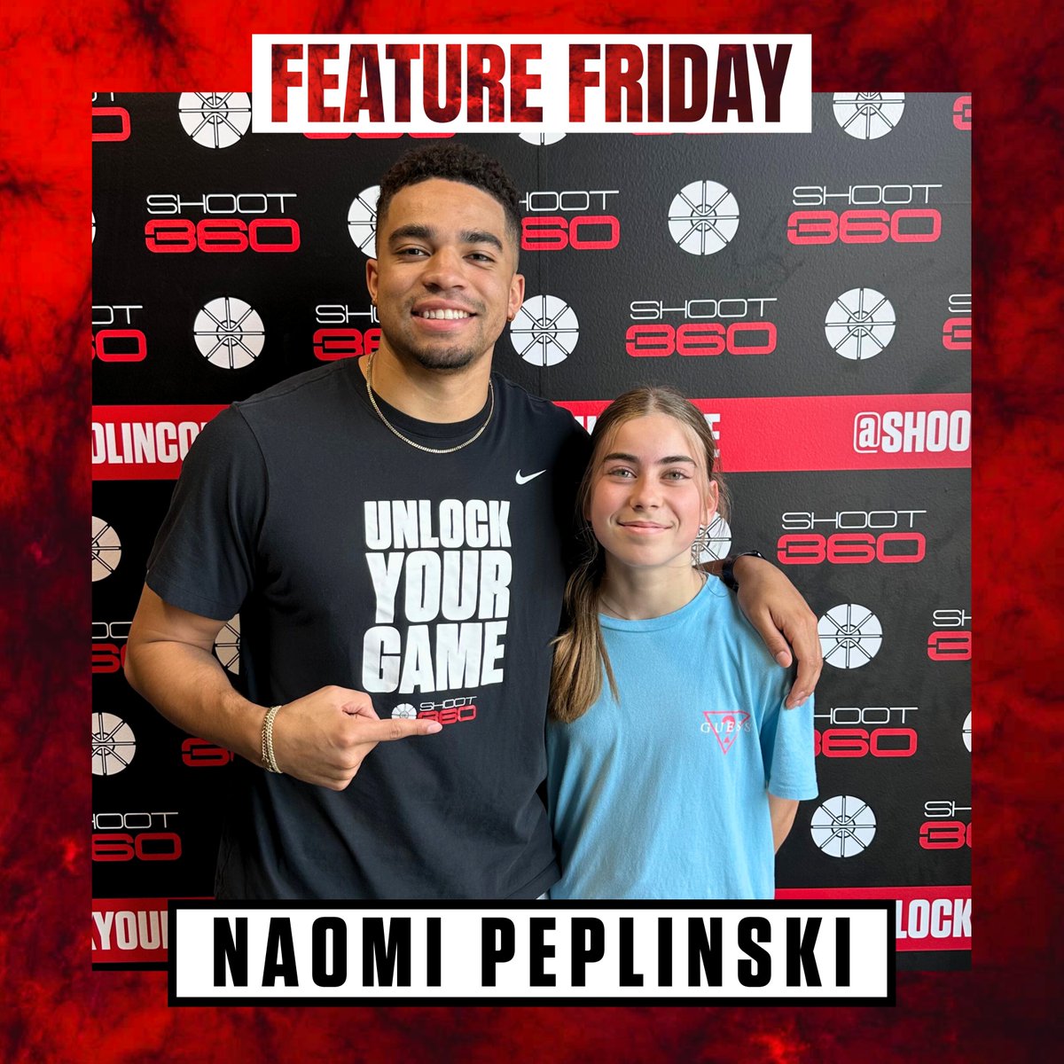 Shoot360Lincoln's tweet image. Our girl Naomi has been CRUSHING it. Her game has come so far & it’s all because of the work she puts in. Always pushing to get better, takes feedback & runs with it, & brings an energy that lifts everyone around her. She’s great to coach & her potential is through the roof!