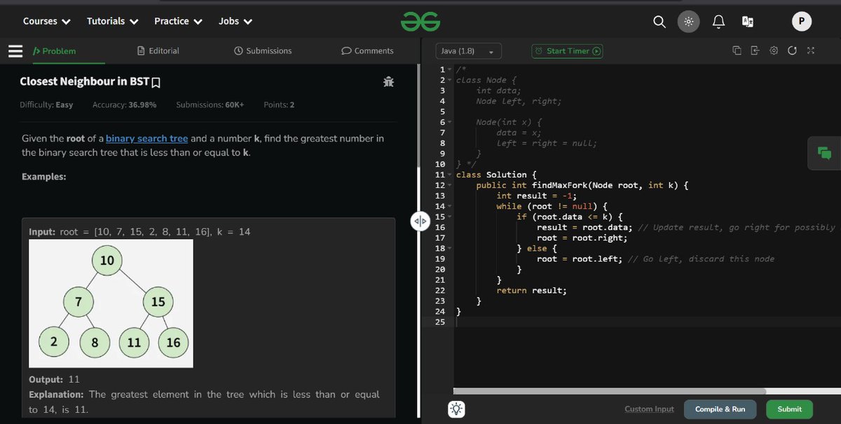 codewithprince2's tweet image. DAY 68 of Solving GFG160 Problems.
@geeksforgeeks
#gfg160
#geekstreak2025