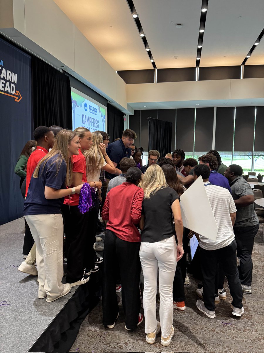 Thank you to the <a href="/NCAA/">NCAA</a> Leadership Development Team for putting on another successful Career in Sports Forum! 🙌🏿

Shout out to the Purple Campsite! 💜

#NCAALEARNLEAD