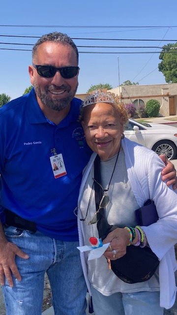 Gratitude - Thank you Mrs. Spencer for your kindness and compassion, your wisdom and experience, your smile and warm embrace (we will miss you). Wishing you a wonderful retirement. #TeamBCSD #Takeaseatoutdoors
