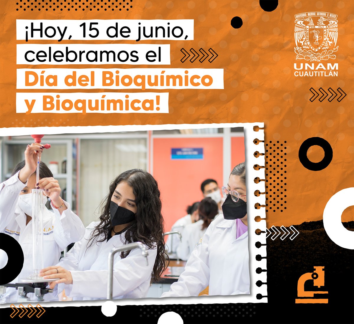 ¡Feliz Día del Bioquímico y Bioquímica! 👨🏽‍🔬👩🏽‍🔬