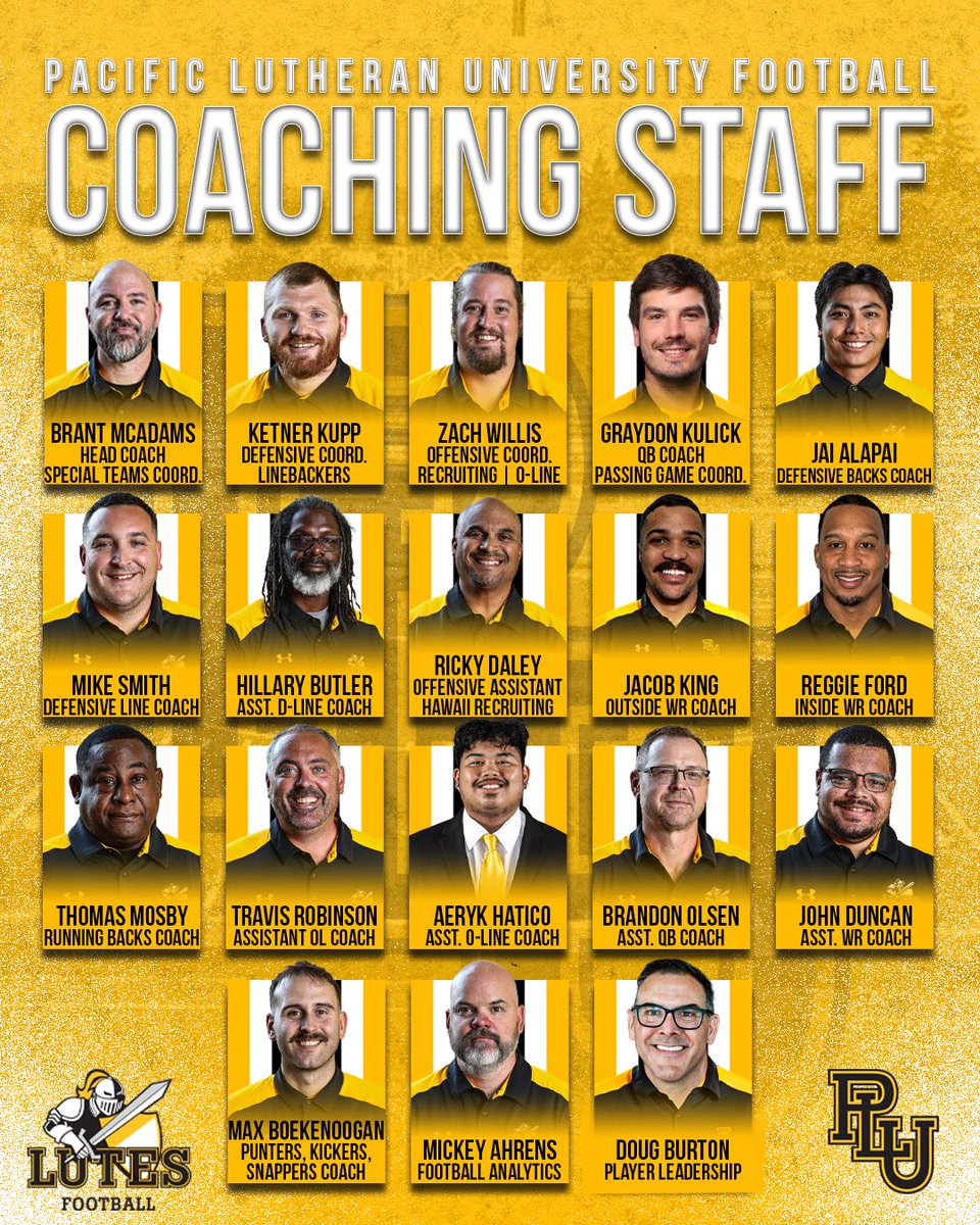 Say hello to your 2025 coaching staff

#GoLutes #plufootball