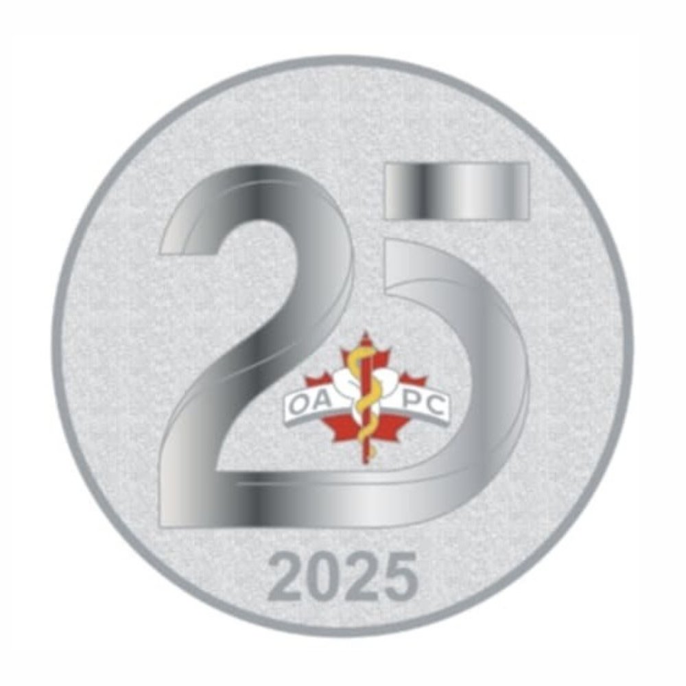 Extending gratitude to our association's senators for their work on the Ontario Honours &amp; Awards Advisory Council in support of the Ontario Medal for Paramedic Bravery. With this year’s recipients announced, President <a href="/ChiefGSage/">Greg Sage</a> presented them with the OAPC 25th Anniversary Coin