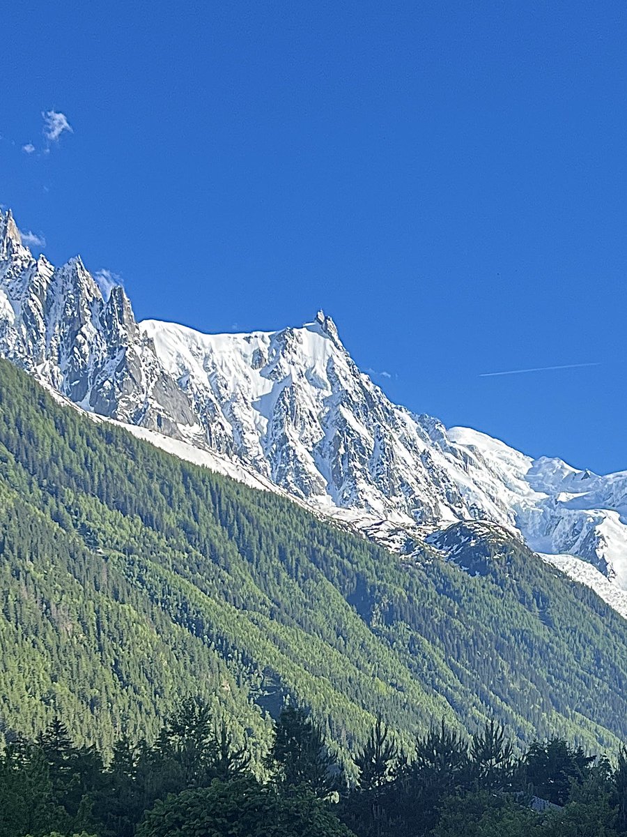Mark Seaton (@guidemark) on Twitter photo The contrast between the green white and blue are remarkable this evening: Chamonix Aiguilles this evening The contrast between the green white and blue are remarkable this evening: Chamonix Aiguilles this evening