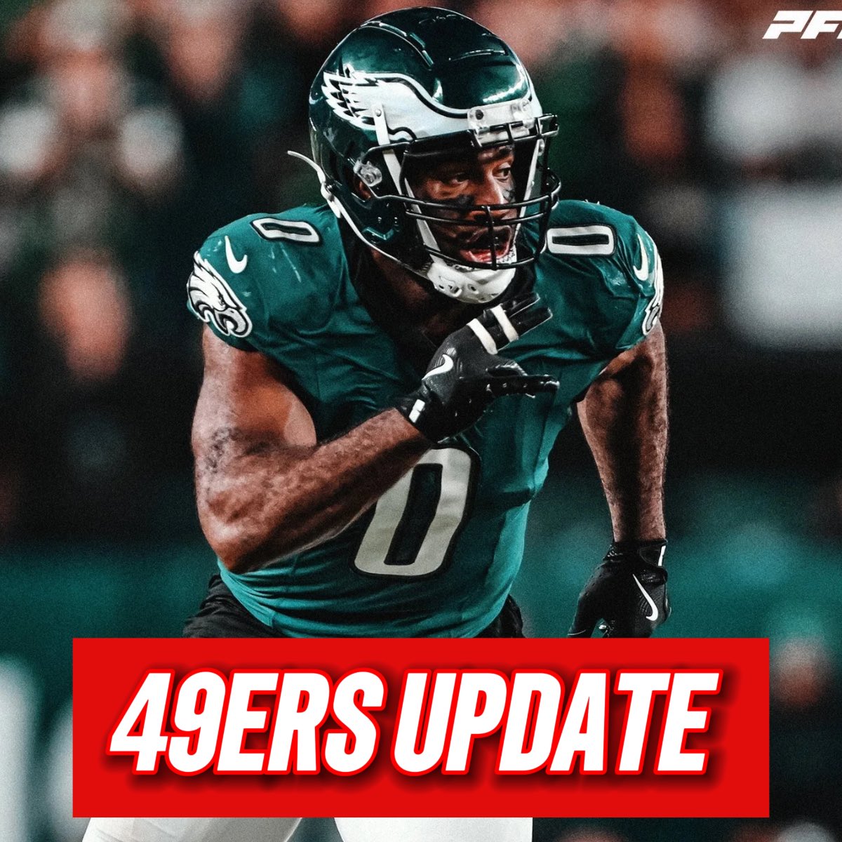 ESPN sources: 49ers and Eagles are working to finalize a trade that will send edge rusher Bryce Huff to San Francisco for a mid-round  pick. The trade cannot and would not be processed until after June 1. But both sides are working to make it happen, and Huff already has reworked