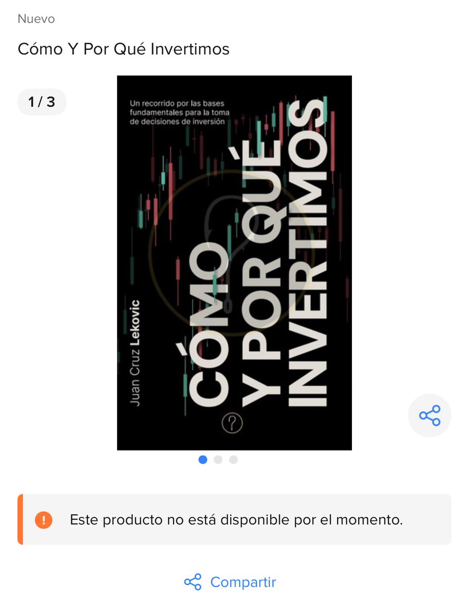 Esto superó completamente mis expectativas. Hoy se fue el ejemplar número 500!! Me quedé sin stock!!Realmente no tengo palabras para agradecer a todos aquellos que se interesaron en el libro y que me escribieron para contarme que les pareció. Voy a reponer, lo prometo, denme