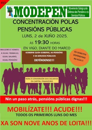 Vigo: Concentración diante do MARCO o día 2 de Xuño. MOBILÍZATE !!! ACUDE !!! – XA SON NOVE ANOS DE LOITA

modepen.org/index.php/even…