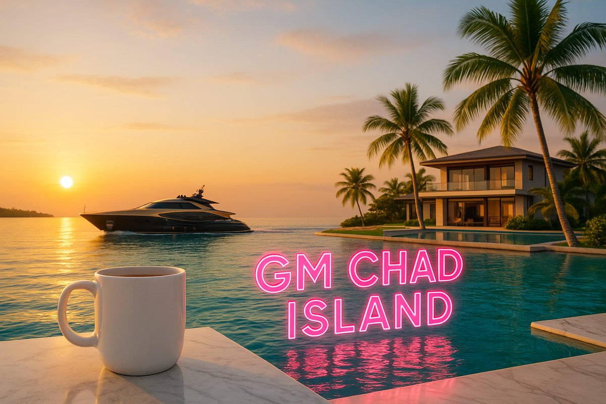 ChadIslandsol's tweet photo. Gm on chad island

A massive day ahead, parties and jetskis, new arrivals and new girls

Grab your ticket because this be the last chance to join the island at this price https://t.co/a0bdpums7F