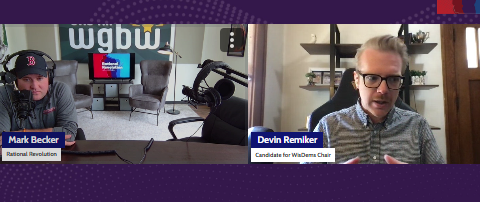 Rational_RevWI (@rationalrevwi) on Twitter photo This week joining the Revolution is candidate for WisDems Chair, <a href="/remiker_devin/">Devin Remiker</a>!
Tune in Saturday @ 2pm and Sunday @ 1pm to hear his plans for running the party and more on the @civicmediaus radio network. This week joining the Revolution is candidate for WisDems Chair, <a href="/remiker_devin/">Devin Remiker</a>!
Tune in Saturday @ 2pm and Sunday @ 1pm to hear his plans for running the party and more on the @civicmediaus radio network.