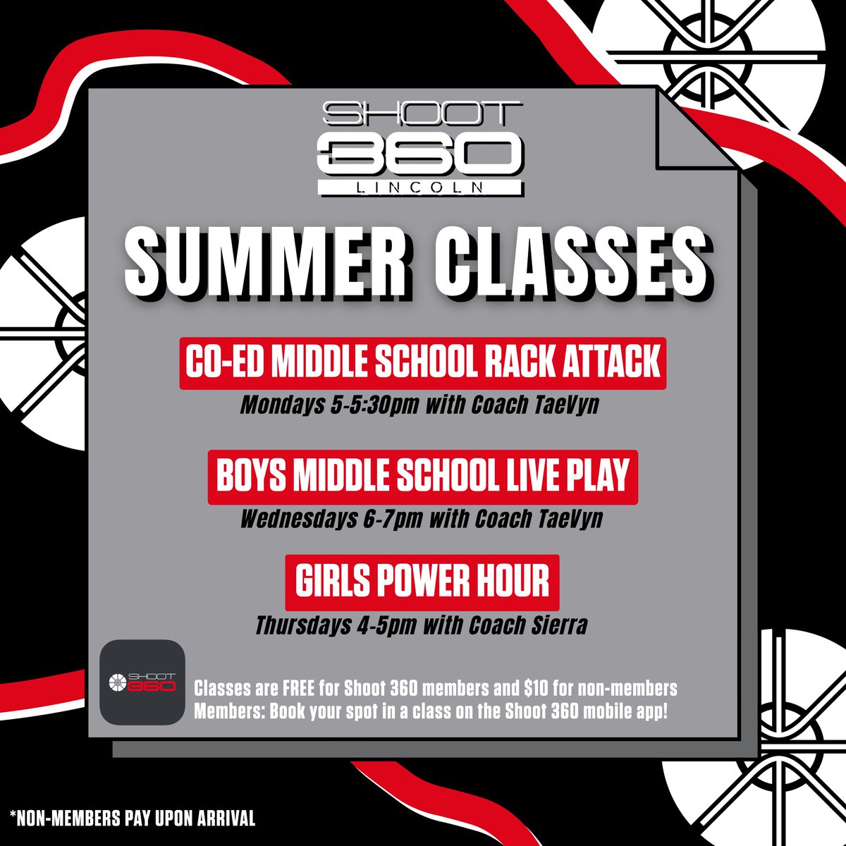 Shoot360Lincoln's tweet image. 📷 MARK YOUR CALENDARS 📷
Our Summer Classes are back and better than ever — mark your calendars and get ready to level up your game! 📷📷 #Shoot360Summer #BasketballTraining #LevelUp